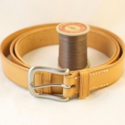 Ceinture cuir naturel 30 mm